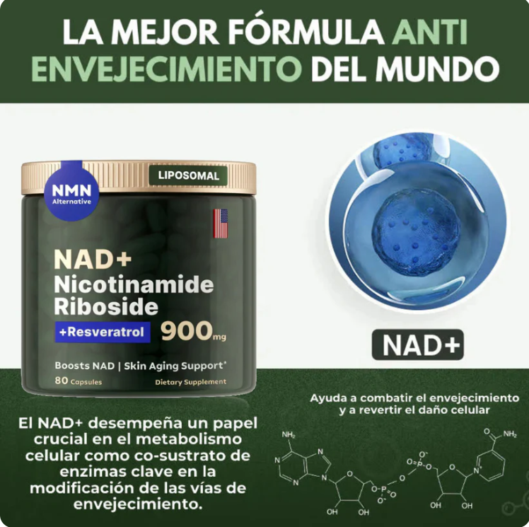 NAD – ENERGÍA CELULAR Y BIENESTAR AVANZADO