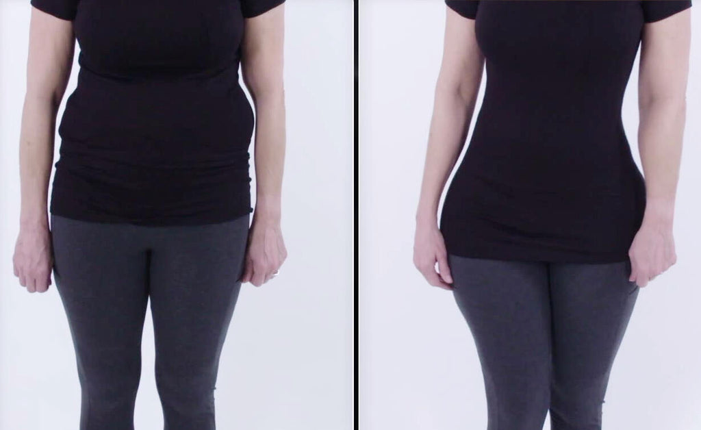 Faja con efecto reductor, modelador y push up