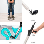 Desatascador de Aire Comprimido de Alta Presión con Accesorios y Manómetro 5 en 1 Jetpro InnovaGoods