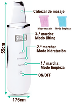 Limpiador facial ultrasónico