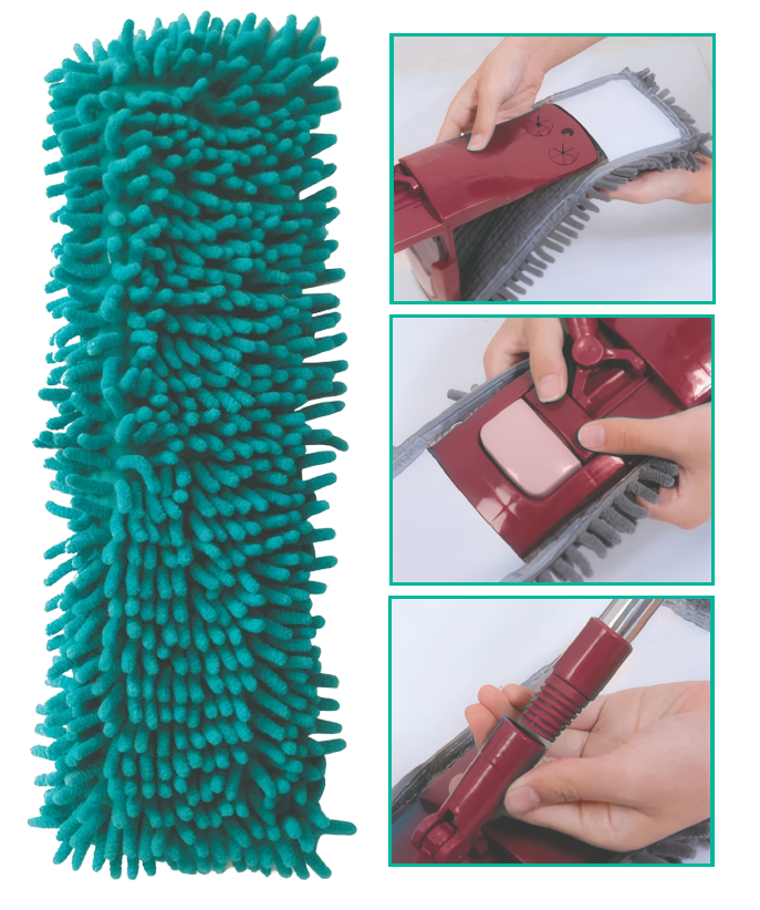 Recambio de mopa chenilla