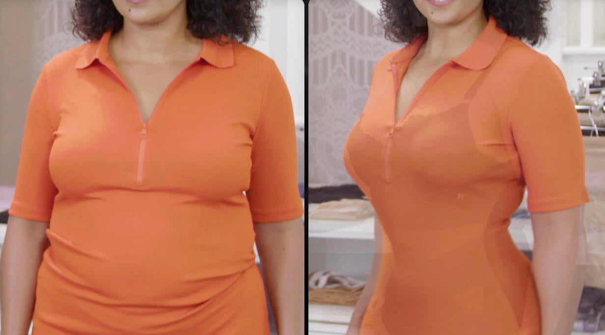 Faja con efecto reductor, modelador y push up